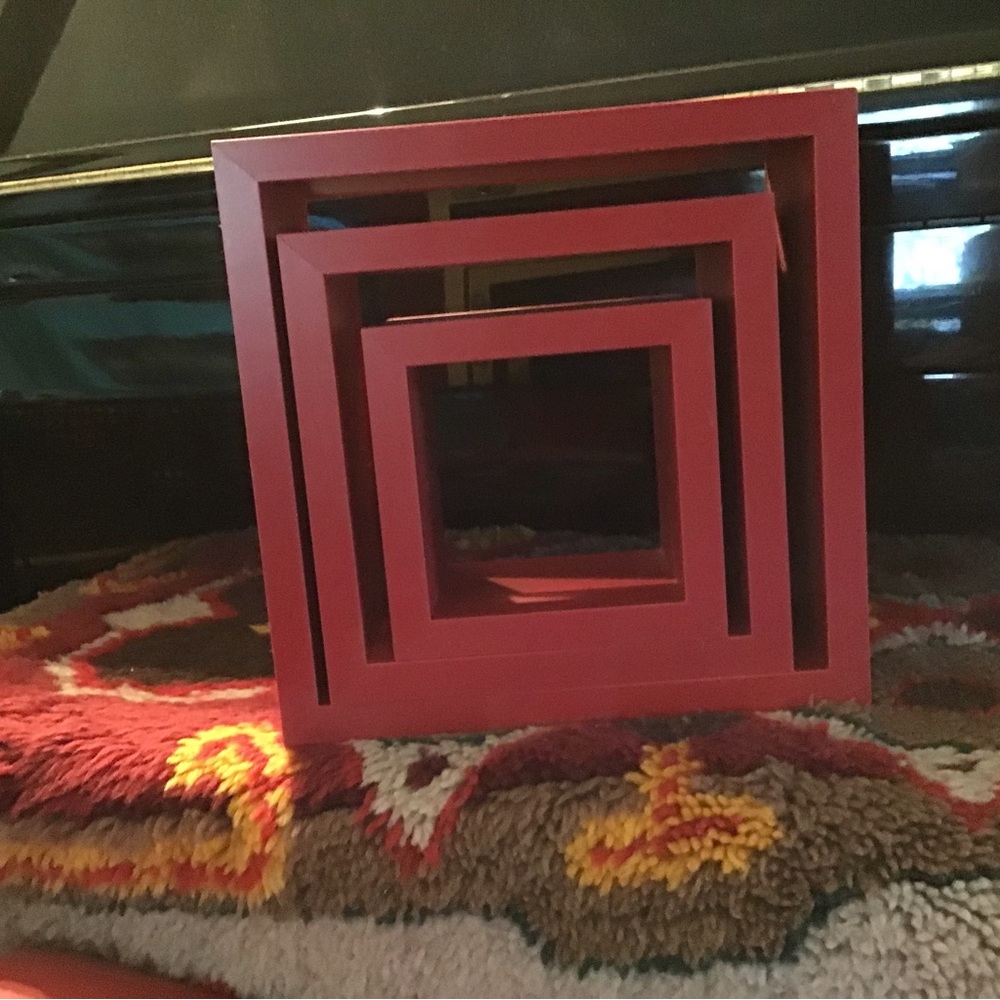 Wooden Shadow Box Set